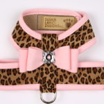 Cheetah - Puppy Pink Trim w/ Puppy Pink Big Bow